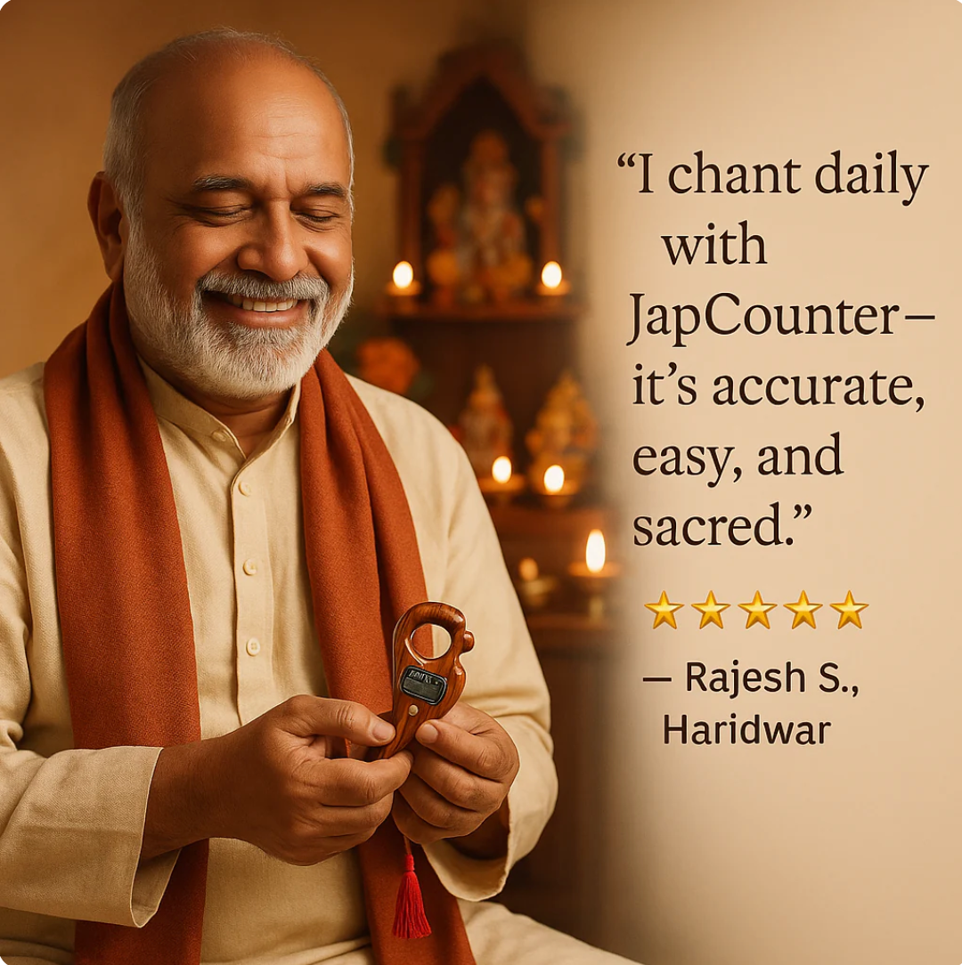 Bless Tally Counter for Mala Jaap
